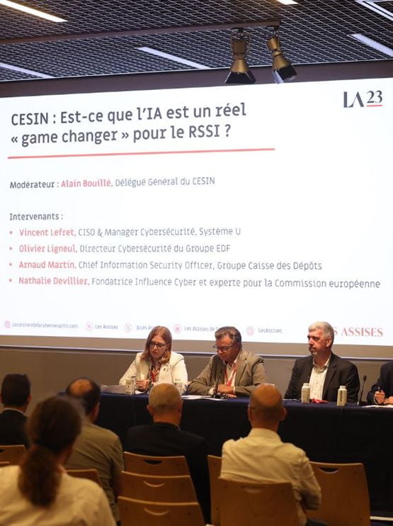 Les Assises 2023, table ronde : Est-ce que l'IA est un réel « game changer » pour le RSSI ?